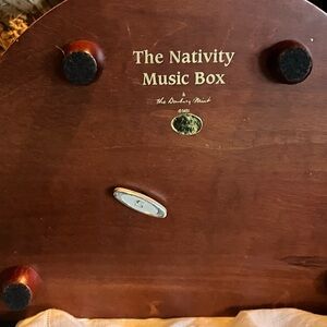 The Nativity Music Box